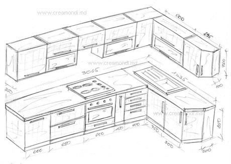 350 planos o bocetos para hacer cocinas de madera. - GeoCax | GeoCax