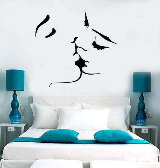 21 ideas para decorar el dormitorio u otros ambientes con dibujos modernos  y frases. - GEOCAX