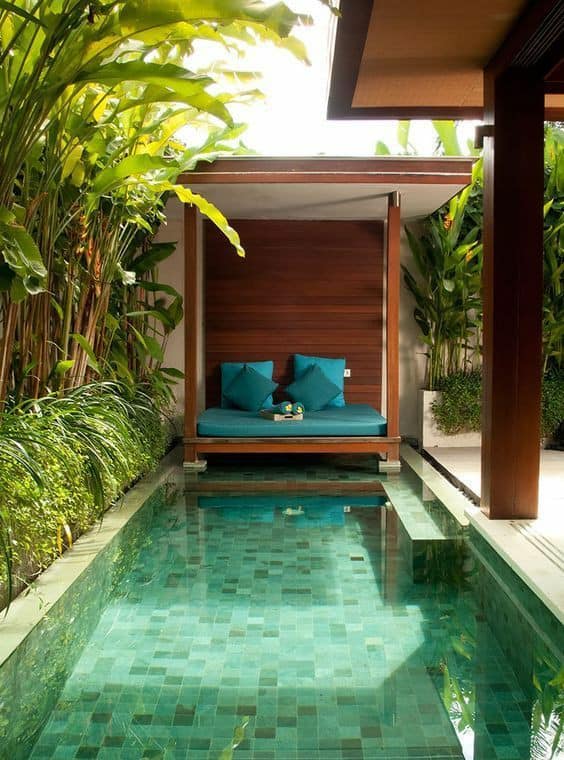 12 ideas para construir piscinas pequeñas en espacios pequeños de la casa -  GEOCAX