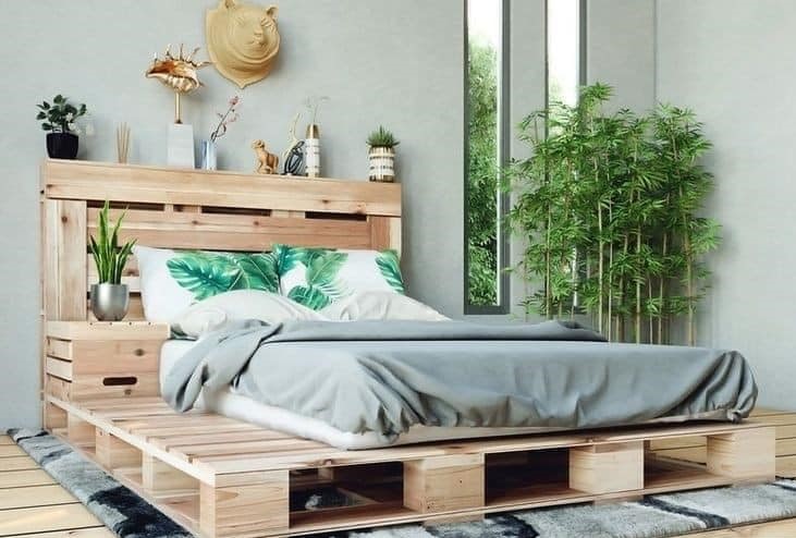 Tender Característica pureza 12 ideas para hacer camas rusticas con pallets reciclados - GEOCAX