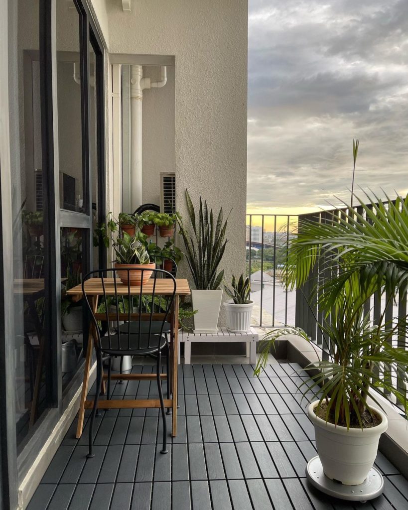 vapor monte Vesubio ex 30 ideas para balcones decorados con plantas - GEOCAX