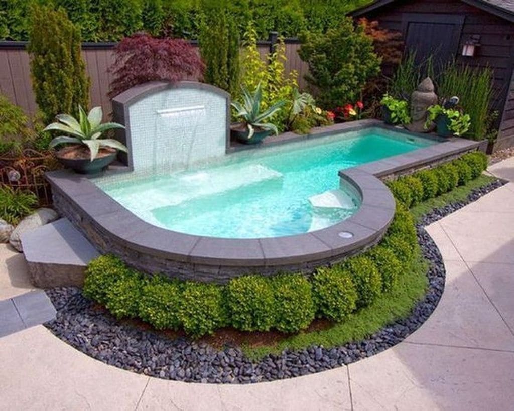 20 ideas de piscinas pequeñas para jardín - GEOCAX