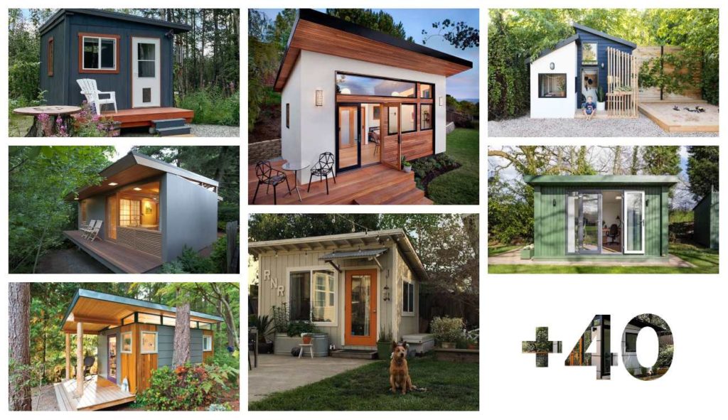 40 Casas de campo pequeñas y modernas, construidas con madera - GEOCAX