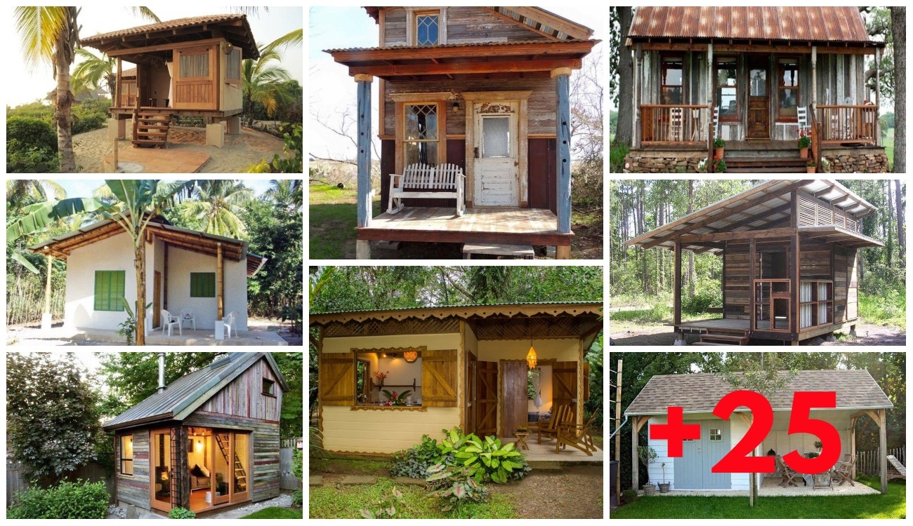 25 mini casas que pueden ser construidas con bajo presupuesto - GEOCAX