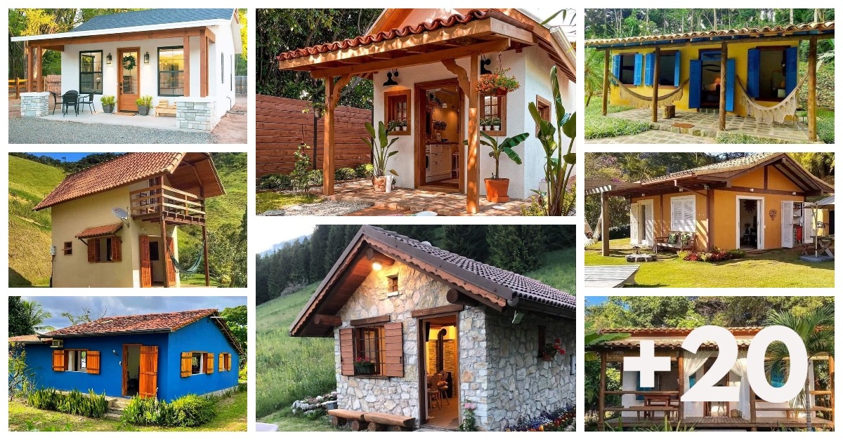 30 Casas de campo mas lindas del mundo, pequeñas, simples - GEOCAX