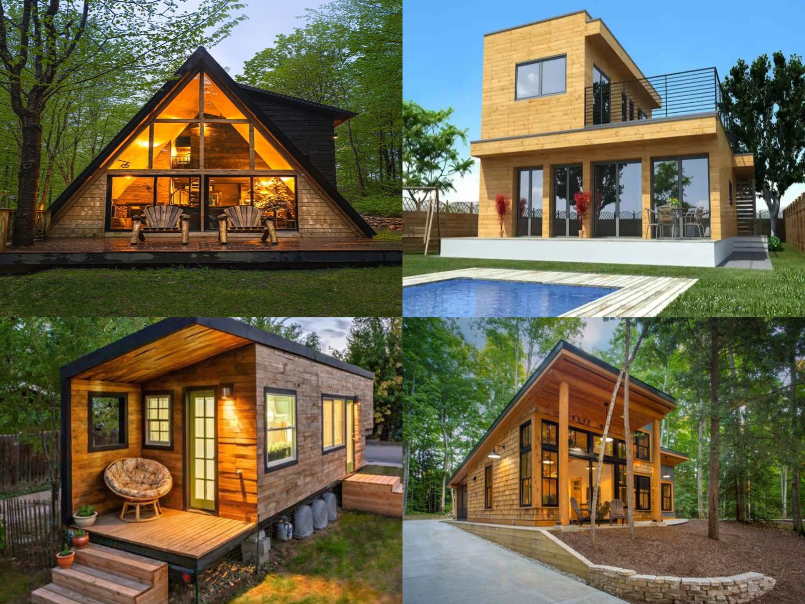 Casas De Madera Modernas Dise O Durabilidad Y Encanto Ecol Gico Geocax